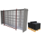 SET two-part | with 20 construction fences and accessories | on transport pallets | Mobile fence ,,Profiwith hooks and eyes